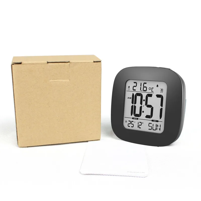 Electronic Projection Stopwatch Table Wake Up Light Alarm Clock Snooze Backlight Temperature Display Date Multifunction | Дом и сад