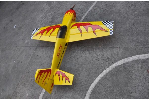 Гладкие 70 &quotEP Электрический самолет rc 3D Пилотажная плоскости пробкового дерева