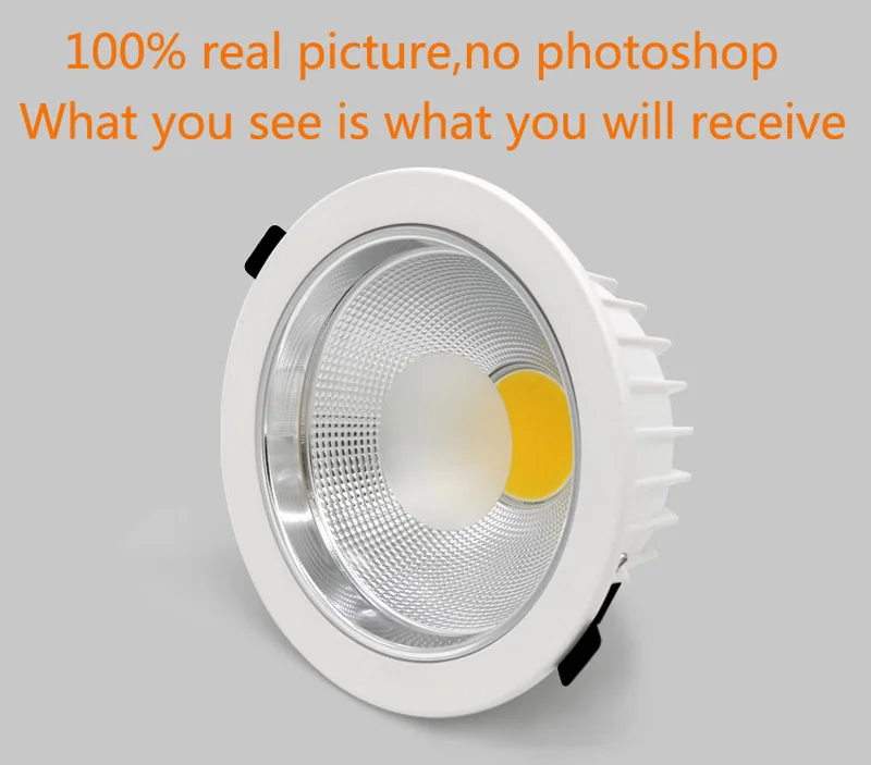 Суперъяркая утопленная люстра светодиодный светильник с регулируемой яркостью