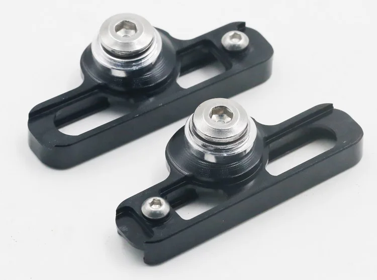 Белый Новые тайваньские ACRZ 7075 Алюминиевые C тормозные колодки для Shimano/Sram черные 1 пара - Цвет: Белый