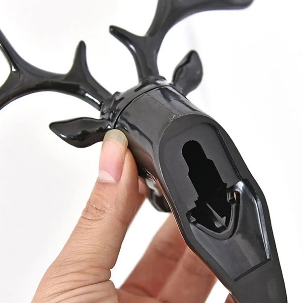 Deer Head Wall Hanger Hook Self Adhesive Clothing Display Racks Coat Room Decor Bag Keys Sticky Holder | Дом и сад