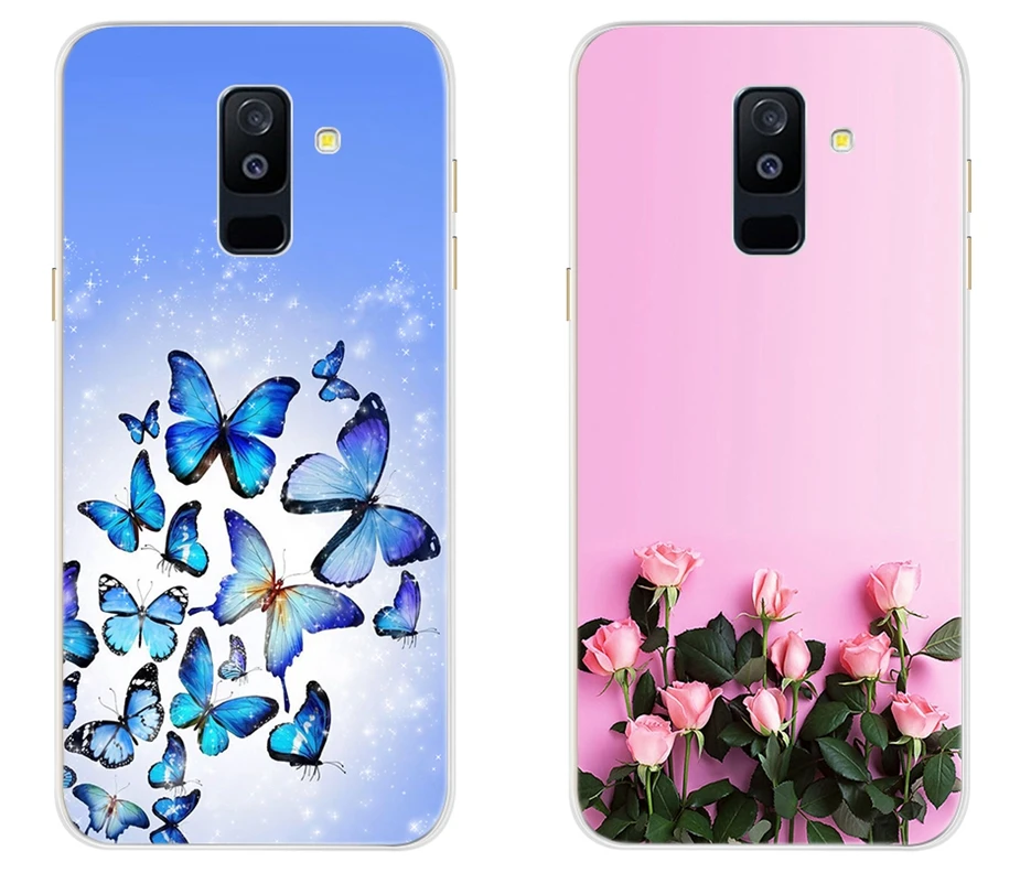 Чехол для телефона samsung Galaxy A6 Plus A605 A605F полная защита чехол для телефона s для samsung A 6 A6 Plus задняя крышка бампер