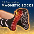 Унисекс турмалиновые носки для самонагревающихся терапевтических магнитных носков-оздоровительные черные