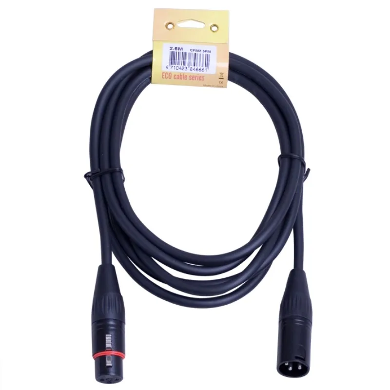 Сбалансированный сигнальный кабель серии SUPERLUX CFM разъемы XLR3F ~ XLR3M