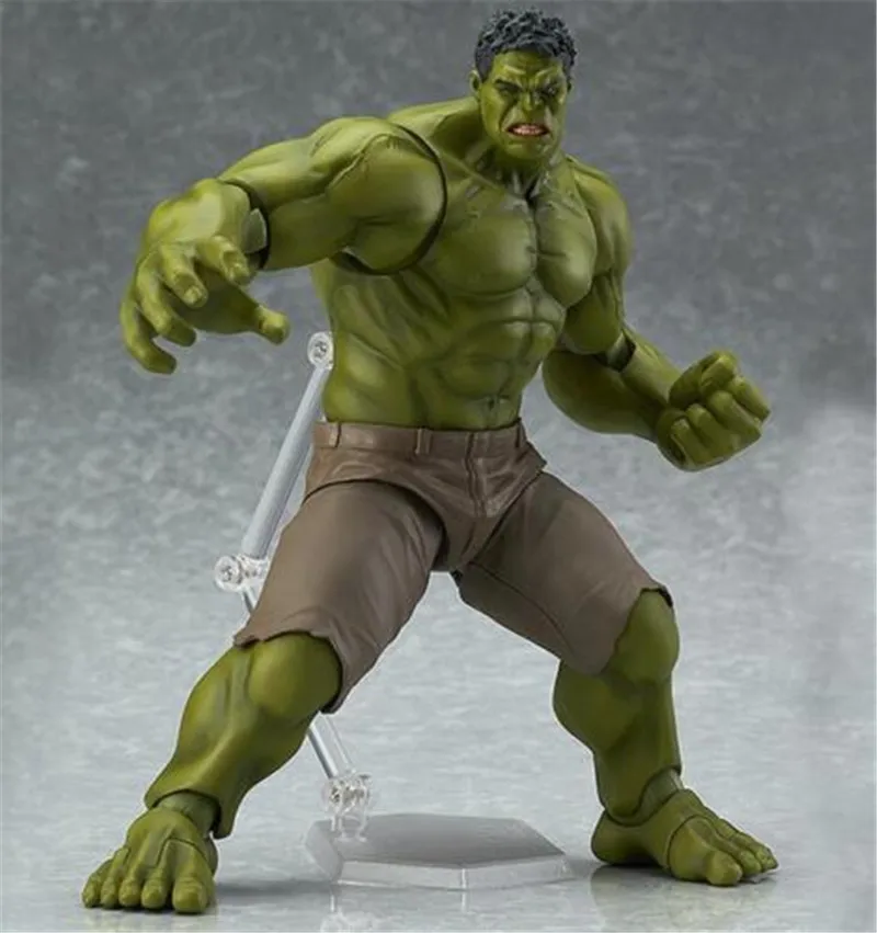 Marvel Мстители Figma Халк Аниме подвижная фигурка героя игрушка кукла модель 17 см |
