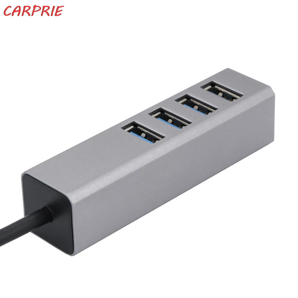 CARPRIE серый USB 3 0 4 Порты и разъёмы концентратор кабель с порт зарядки Micro для