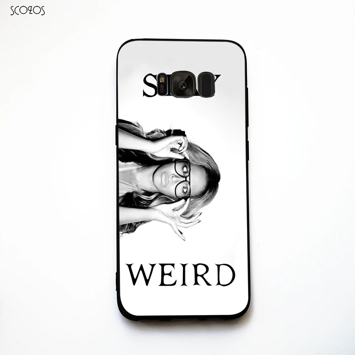SCOZOS Stay Weird в стиле Бейонсе мягкий чехол для телефона Samsung Galaxy S6 S7 край S8 плюс J5 J7 A3 A5