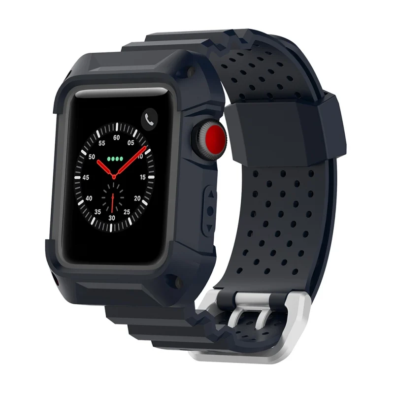 Силиконовый чехол для часов Apple band 42 мм 38 спортивные часы браслет на запястье