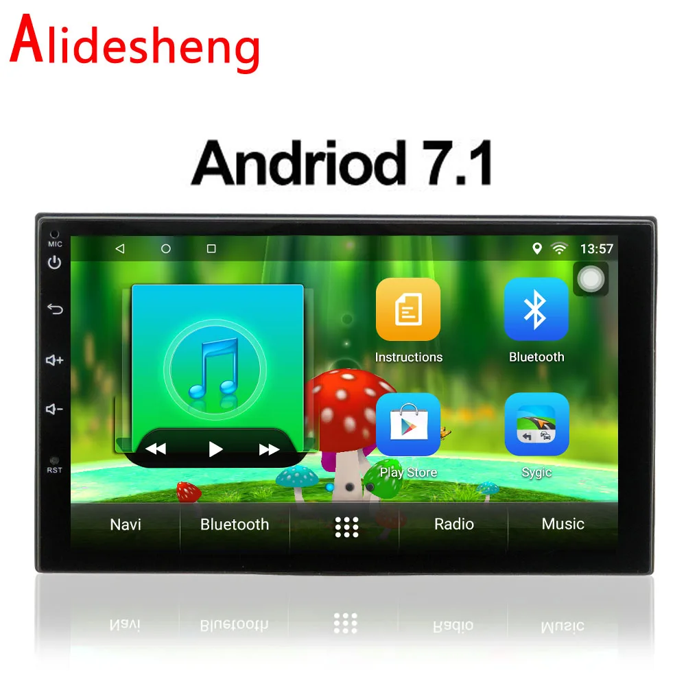 Android 7 1 автомобильный DVD для Nissan Note Juke Qashqai X-Trail Almera Мультимедиа Видео