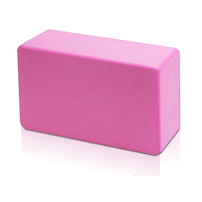 1 piece Rose Pink Веселая игрушка для игр на открытом воздухе блоки спортивные игрушки EVA пены кирпичи родители дети команда игры компании Вечерние игры высокой плотности Йога блок - Цвет: 1 piece Rose Pink