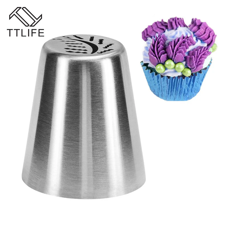 TTLIFE DIY пищевая 304 Нержавеющая сталь лист насадка для пирожных глазурь трубопровод инструменты для украшения тортов из мастики Форма для кексов