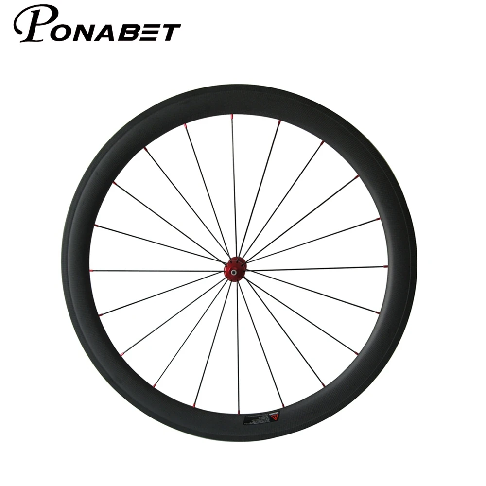 PONABET прямые тянущиеся powerway R36 Углеродные ступицы u образной формы 25 мм ширина 50