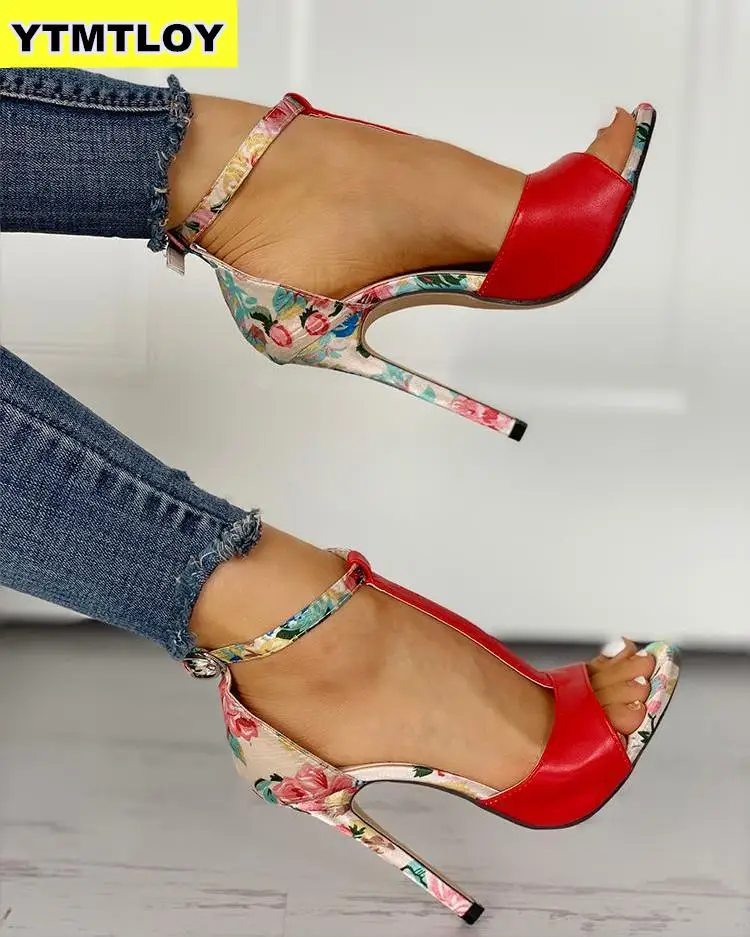 2019 г. Zapatos/красные модные летние пикантные изысканные женские туфли на высоком