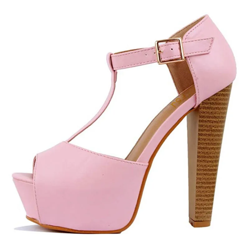 Женские сандалии ручной работы FSJ розовые черные красные с открытым носком на