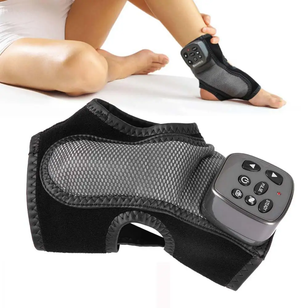 Beli Gelang Kaki Pintar Dukungan Pemijat Pemanas Listrik Pemijat Kaki Otot Denyut Nadi Vibrator Perawatan Relaksasi Pergelangan Kaki Pereda Nyeri