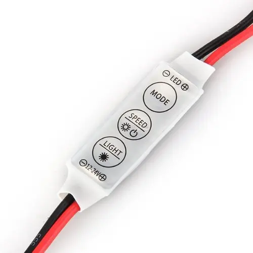 KSOL светодиодный диммер 12A 12V-24V для Светодиодный полоски монохромный контроллер |