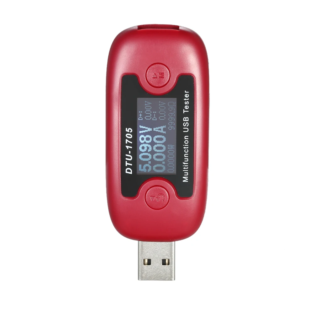 ABS цифровой дисплей Многофункциональный USB тестер напряжения тока измеритель