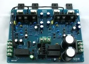 

MX100 Stereo 200W+200W amplifier Complete Board Dual Channel 2SA1186 2SC2837