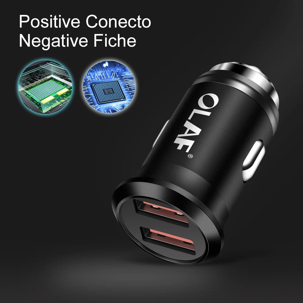 Автомобильное зарядное устройство OLAF Mini USB мобильный телефон планшет 2.4A быстрая
