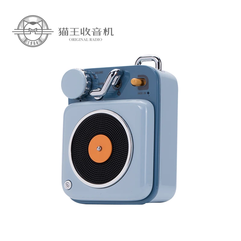 Xiaomi Mijia Cat King Atomic Record плеер B612 5 цветов Bluetooth интеллектуальное аудио портативный цинковый алюминиевый корпус динамик Mu
