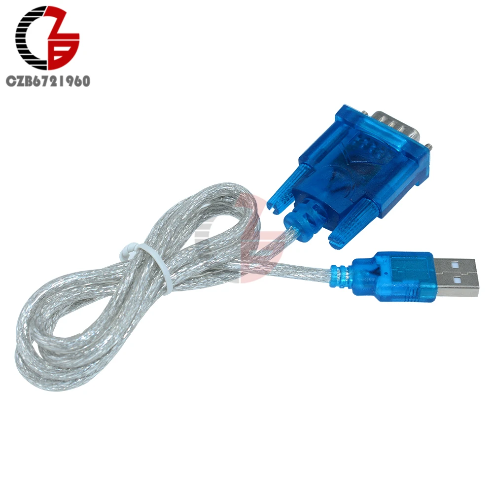USB к RS232 COM порт Последовательный 9 Pin DB9 Кабель конвертер кабель адаптер Поддержка