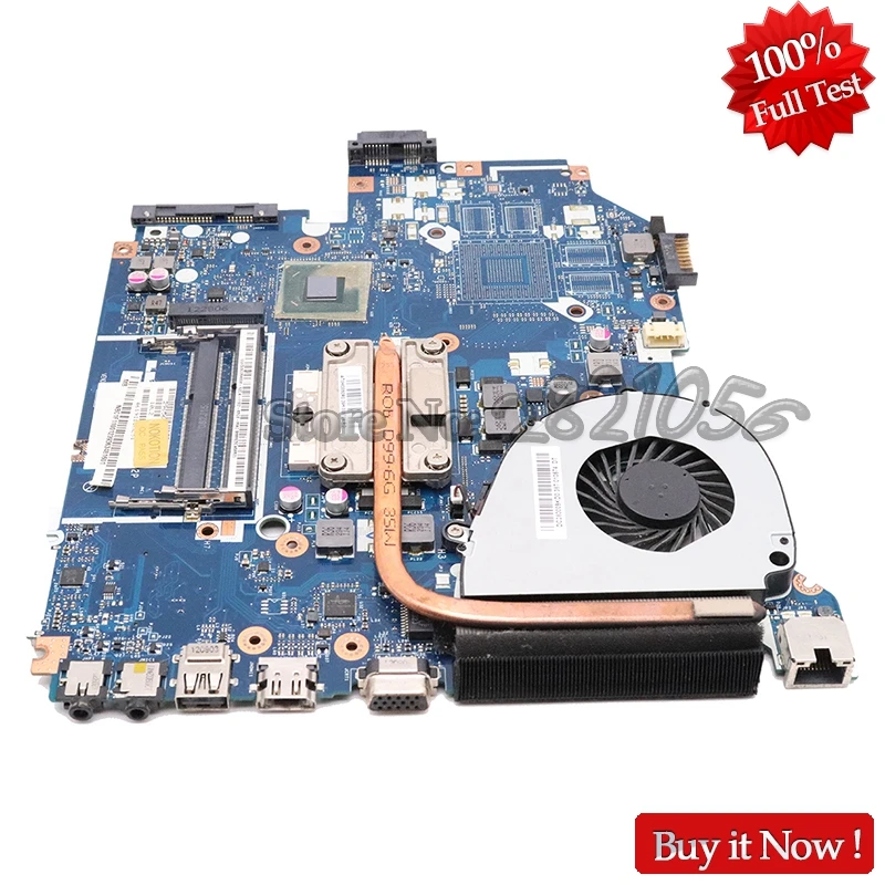 NOKOTION Q5WV1 LA-7912P для acer V3-571 E1-571G Материнская плата ноутбука NBC1F11001 NB. C1F11.001 Процессор+ радиатор