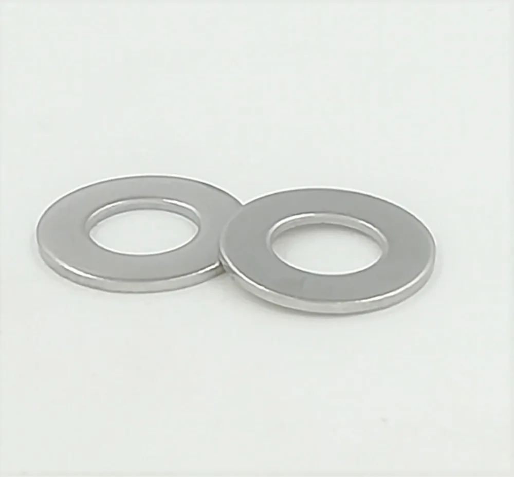

50pcs M8 304 Stainless Steel Flat Washer Plain Washer Flat gasket