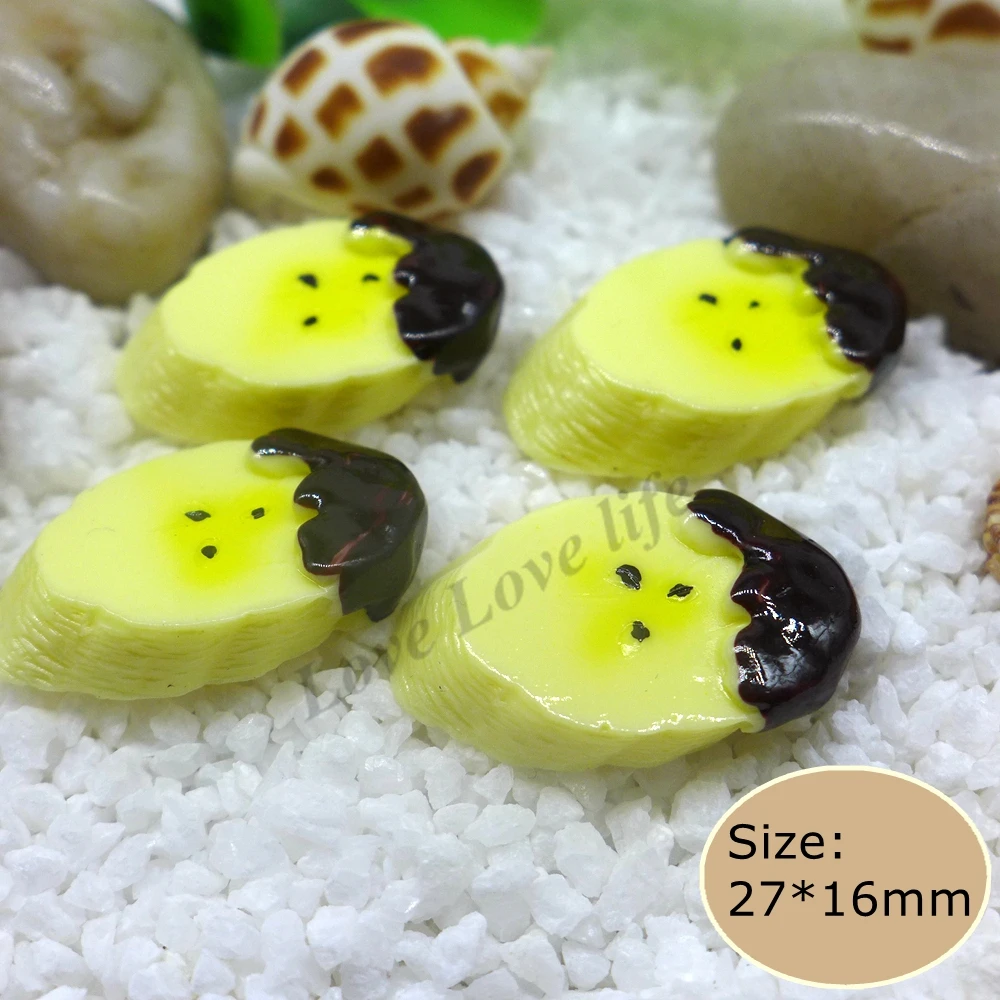 Каваи шоколадные банановые кабошоны из смолы для рукоделия DIY мобильного