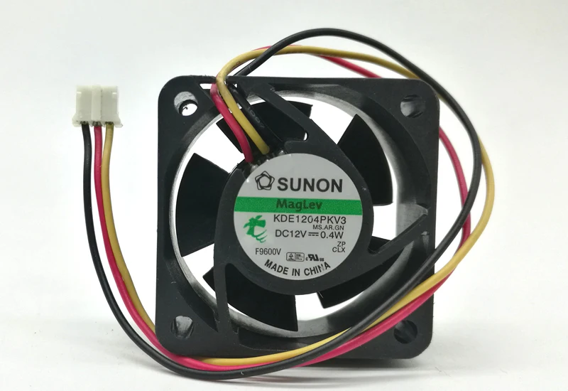 

SUNON KDE1204PKV3 4020 4cm DC 12V 0.4W Ultra-quiet Switch Cooling Fan