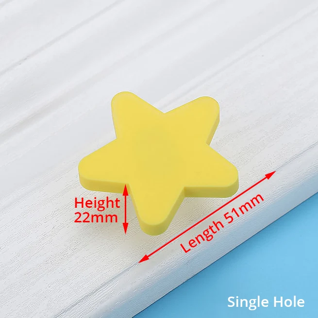 

Мебельные ручки KAK Moon Star облако синие/розовые/желтые