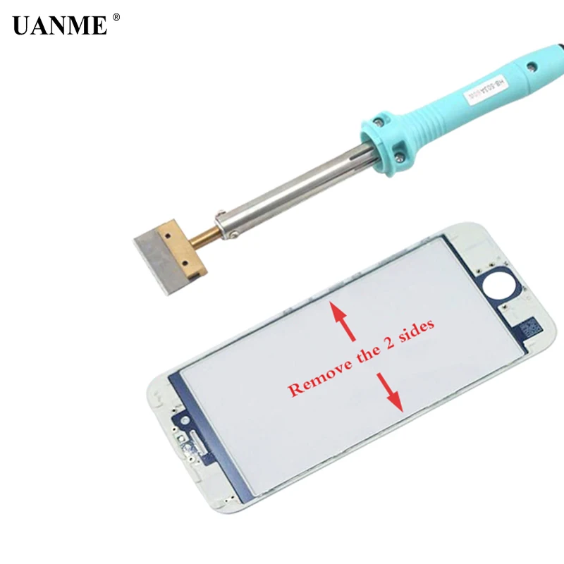 UANME Scraper Tool 60W T Solder Iron Tip with Blade Remove Residue LOCA Adhesive for Cell Phone Screen +T5 Screwdriver | Инструменты