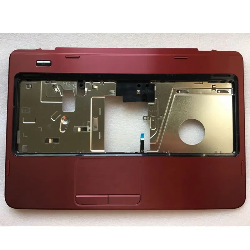 

GZEELE Used FOR DELL Inspiron 14 N4040 N4050 Palmrest with Touchpad upper case assembly 08H7HW 8H7HW Red 60.4IU20.013 top cover
