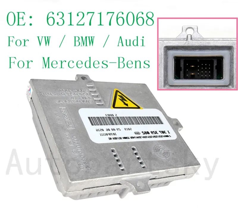 

Авто запасная часть для VW Jetta Golf GTi GEN5 для BMW Audi для MERCEDES-BENZ HID балласт Управление блок 63127176068