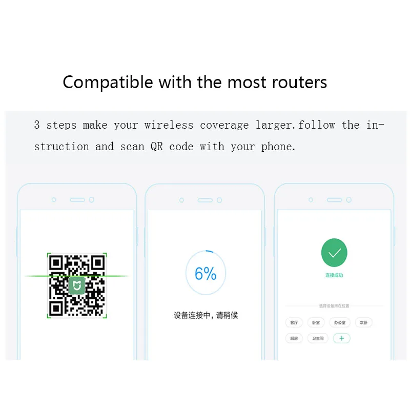 Xiaomi WiFi усилитель Pro 300 Мбит/с Wi-Fi повторитель Wifi крышка сигнала расширитель 2 4G Mi