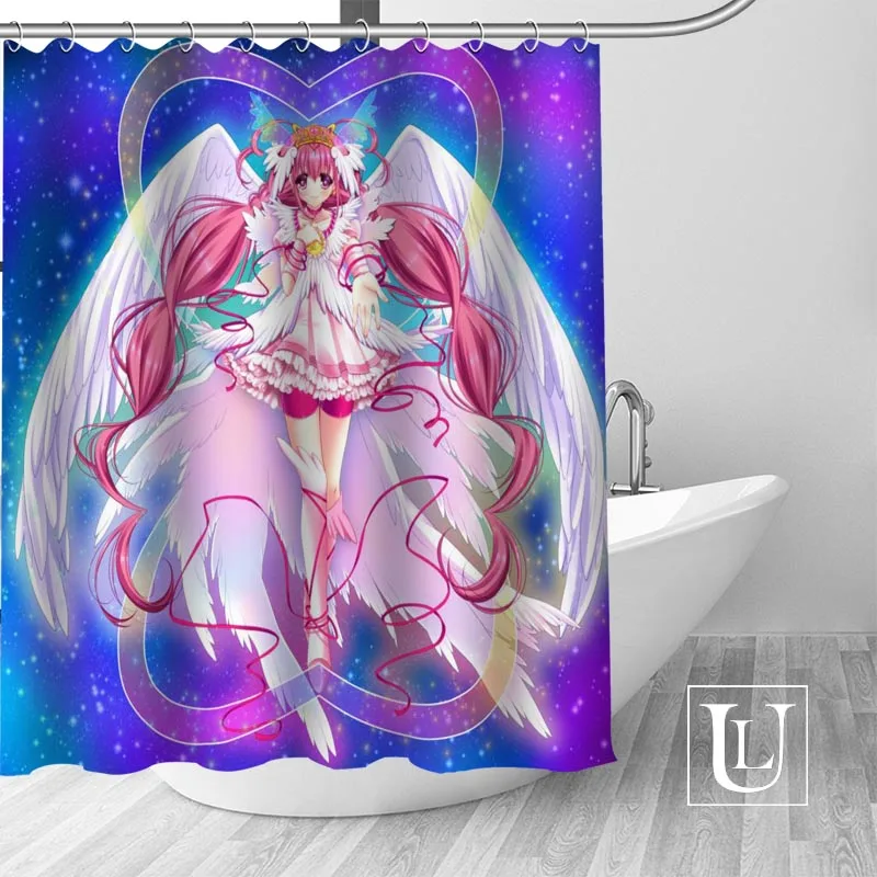 

Custom angel Bath Curtain Fabric Modern Shower Curtain bathroom beautiful Curtains Bath decor