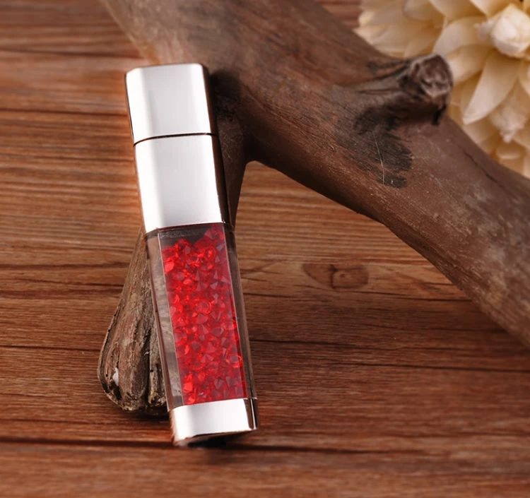 Реальный Ёмкость ювелирные изделия С кристалалми и стразами карта памяти флэш