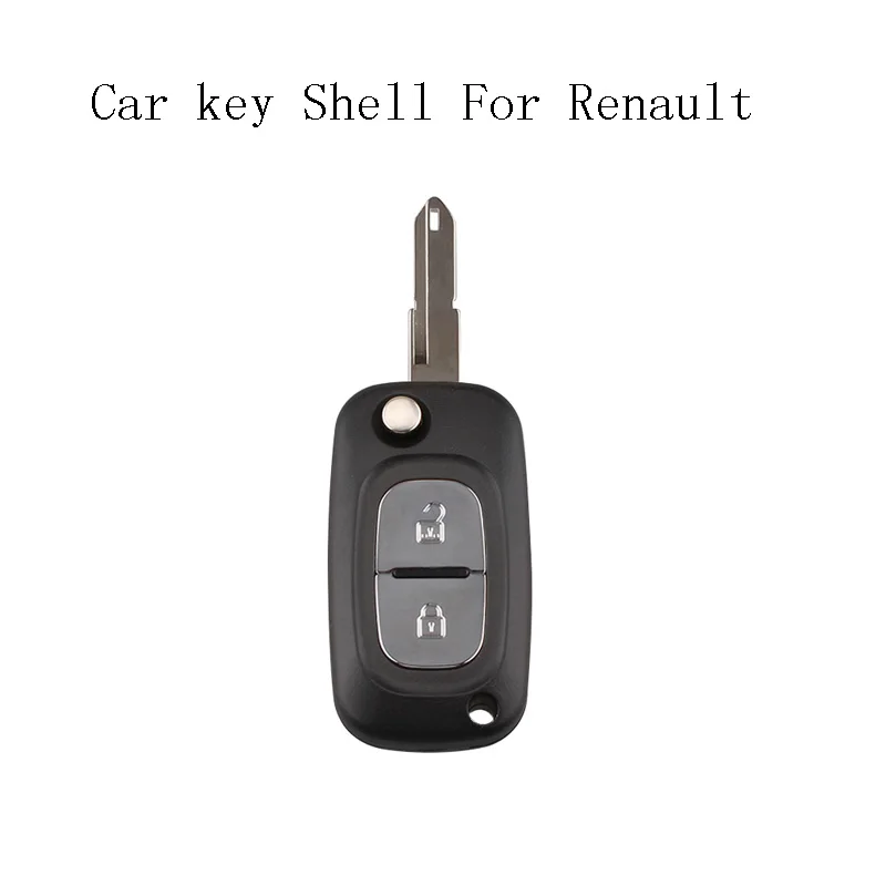 

Дистанционный ключ для автомобиля в виде ракушки 2 кнопки для Renault Modus Kangoo Scenic Clio Megane NE73 лезвие Флип складной автомобильный смарт ключ-Брелок ...