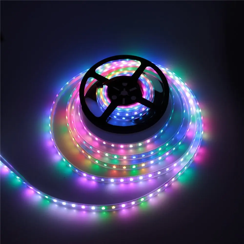 5 м 16.4ft 300 Пиксели WS2813 Модернизированный WS2812B индивидуально адресуемых RGB