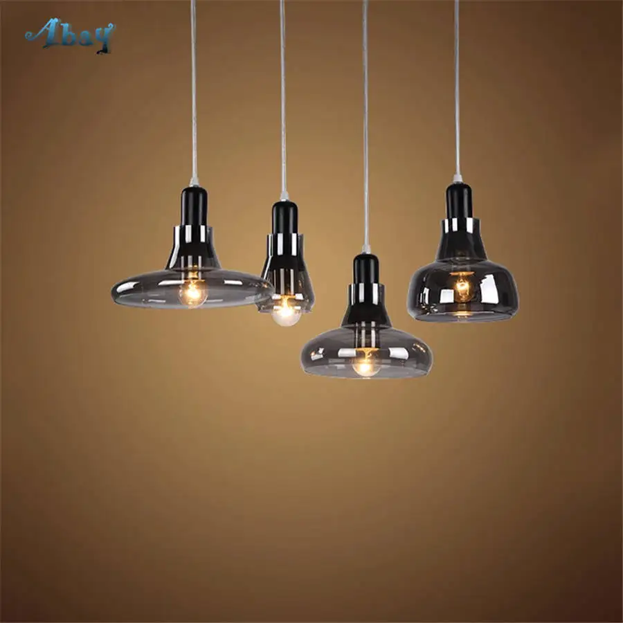 Американский минимализм led стеклянный подвесной светильник для гостиной спальни