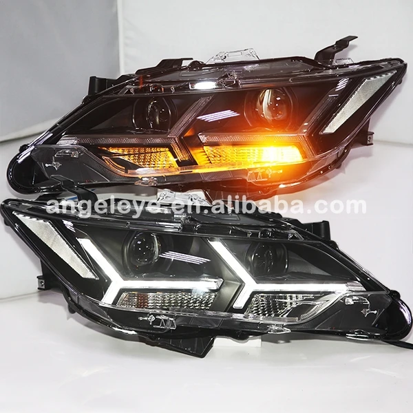 Для TOYOTA 2015 года для Camry светодиодные лампы головного света PW|lens headlight|headlight lensprojector