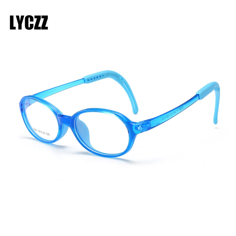 Lyczz Новый TR90 силиконовые очки для маленького мальчика оправа очков Детская