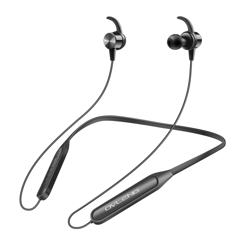 Беспроводные Bluetooth наушники DISOUR S18 с магнитным шейным ремешком спортивные