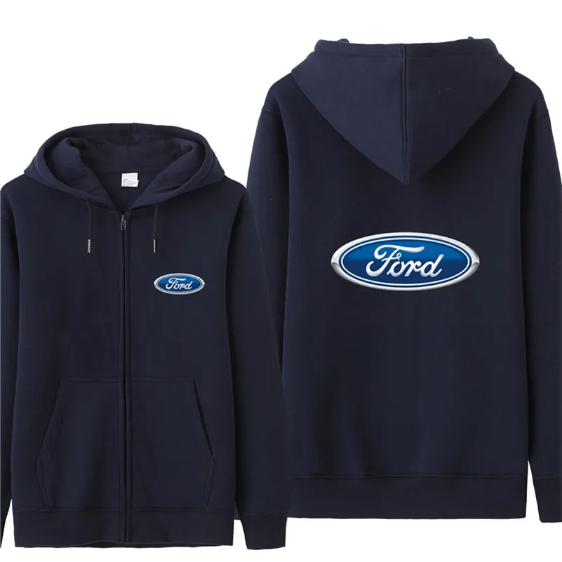 as picture Осенняя толстовка с логотипом Ford, толстовки, мужское модное пальто, пуловер, флисовый пуловер, унисекс, ManCar, Ford, толстовки - Цвет: as picture