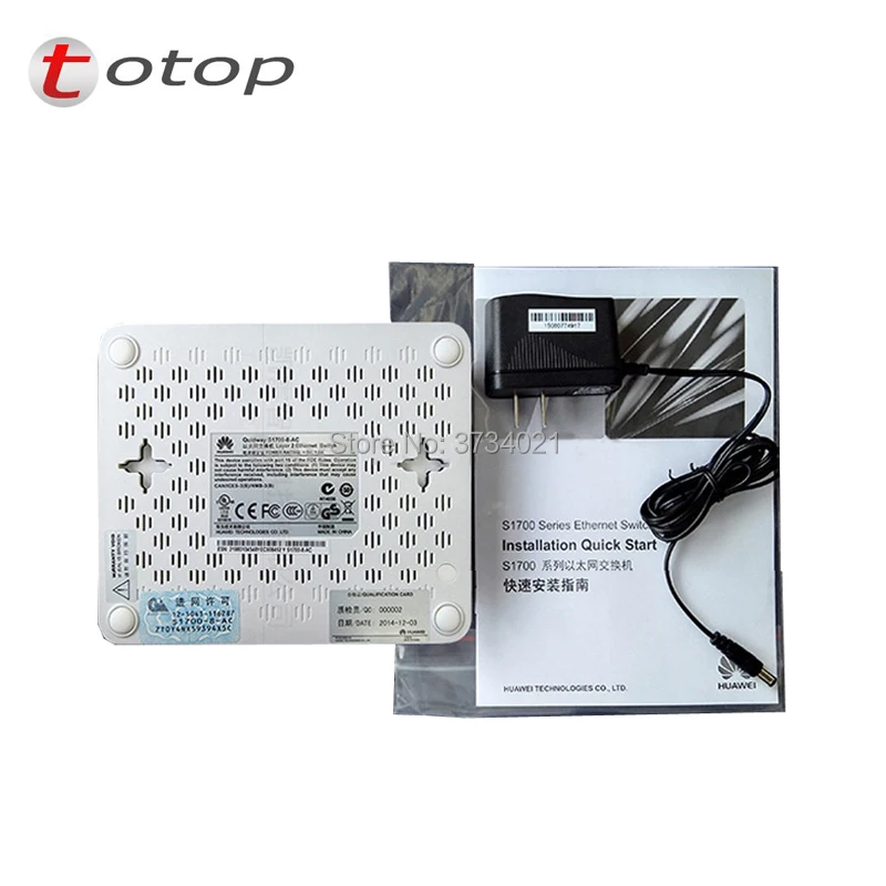 Оригинальный и новый гигабитный коммутатор Hua wei S1700 8G AC (8 шт. 10/100 / 1000Base T Ethernet порты