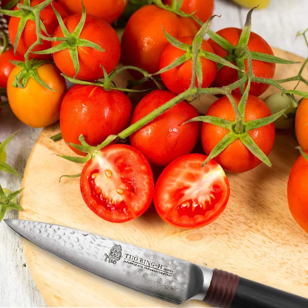 TUO столовые приборы нож для очистки овощей японский кухонный с фруктовым