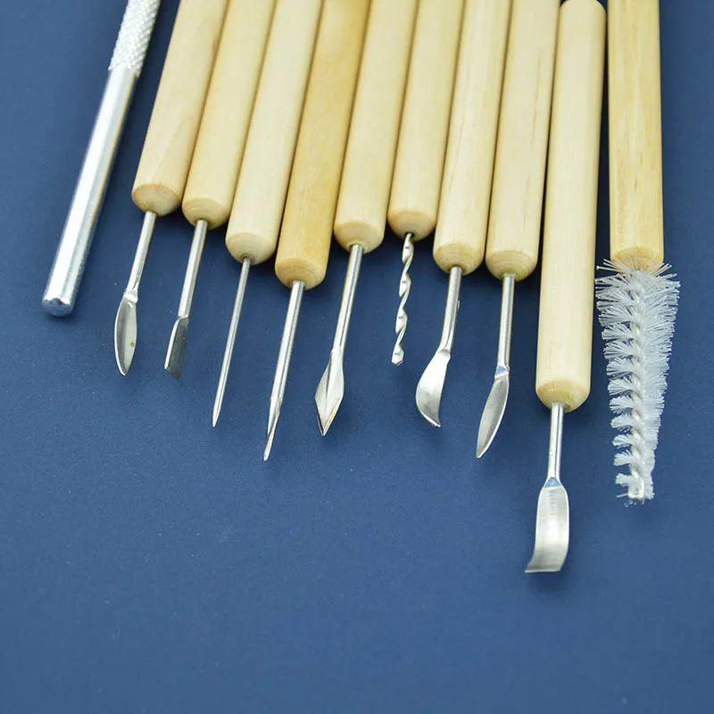 Potter профессиональные глиняные восковые инструменты Лепка резьба набор керамика