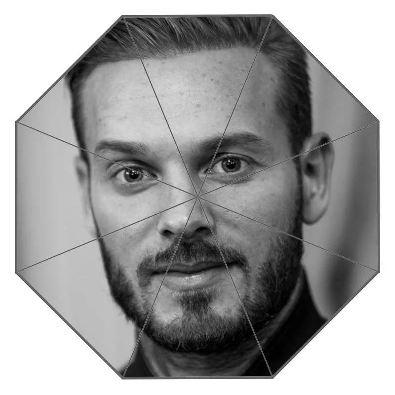 Umbrella Изготовленный на заказ m pokora Зонт с произведением искусства солнечный и дождливый солнцезащитный зонт Анти-УФ# QAZ098K - Цвет: Umbrella