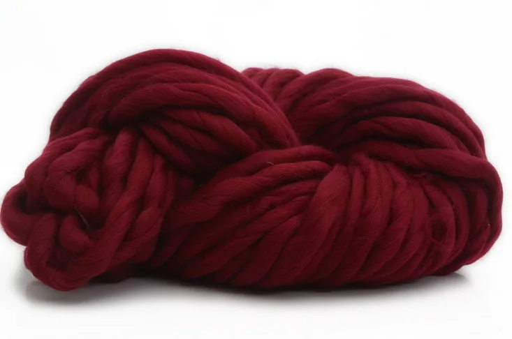 15 red wine Mylb 1 шт./250 супер толщина вискозной массивной пряжи ровинг пряжа для прядения ручного вязания пряжа зимняя теплая - Цвет: 15 red wine