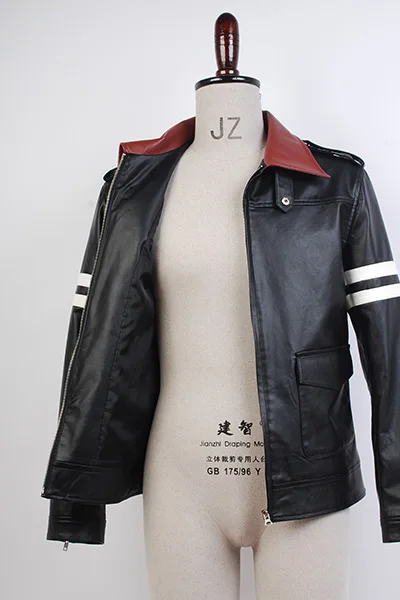 Алекс Мерсер прототип Экшн-игры Черная куртка из искусственной кожи Пальто