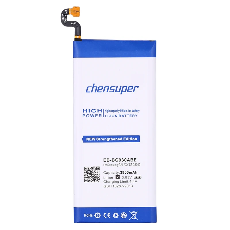 Chensuper 3900 мАч батарея для Samsung GALAXY S7 G9300 SM-G9300 G930L G930 G930F G930A G9308 G9309 G930FD G930W8 EB-BG930ABE |